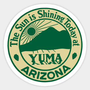 Yuma Arizona Design Sticker